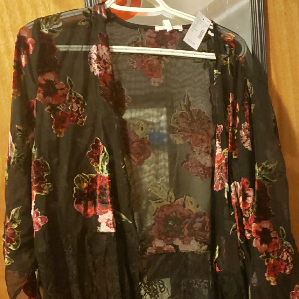 Floral kimono